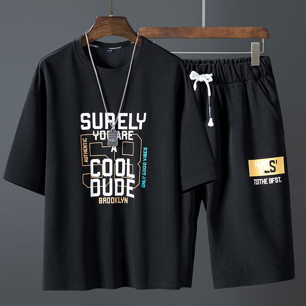 tracksuit men summer мужская с коротким рукавом футболки 2 pc наборы моды корейской streetwear печать 2020 спортивные шорты повседневная оде, Gray
tracksuit men summer мужская с коротким рукавом футболки 2 pc наборы моды корейской streetwear печать 2020 спортивные шорты повседневная оде, Gray