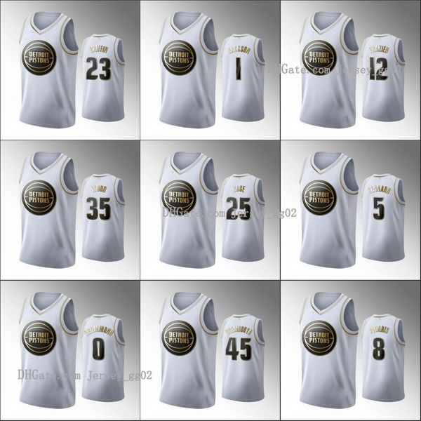 detroit pistons men blake griffin luke kennard andre drummond sekou doumbouya white nba golden edition jersey, Black
detroit pistons men blake griffin luke kennard andre drummond sekou doumbouya white nba golden edition jersey, Black