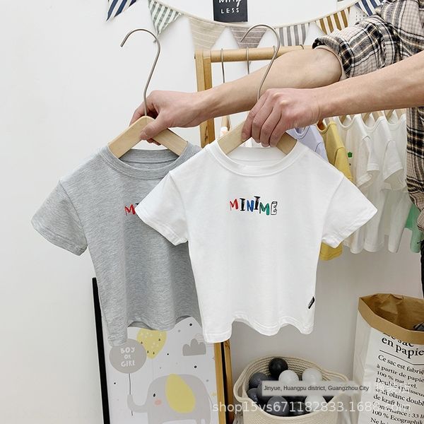 wear new 2020 children's children's clothing short sleeve t-shirt korean style boy's t-shirt girl's half sleeve, Blue
wear new 2020 children's children's clothing short sleeve t-shirt korean style boy's t-shirt girl's half sleeve, Blue