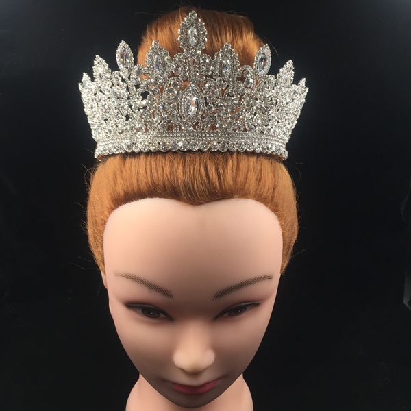 wedding crown jewelry vintage ethnic bridal hair copper cz luxury rhinestone tiaras and crowns bc3715 couronne de mariage y200727, White;golden
wedding crown jewelry vintage ethnic bridal hair copper cz luxury rhinestone tiaras and crowns bc3715 couronne de mariage y200727, White;golden
