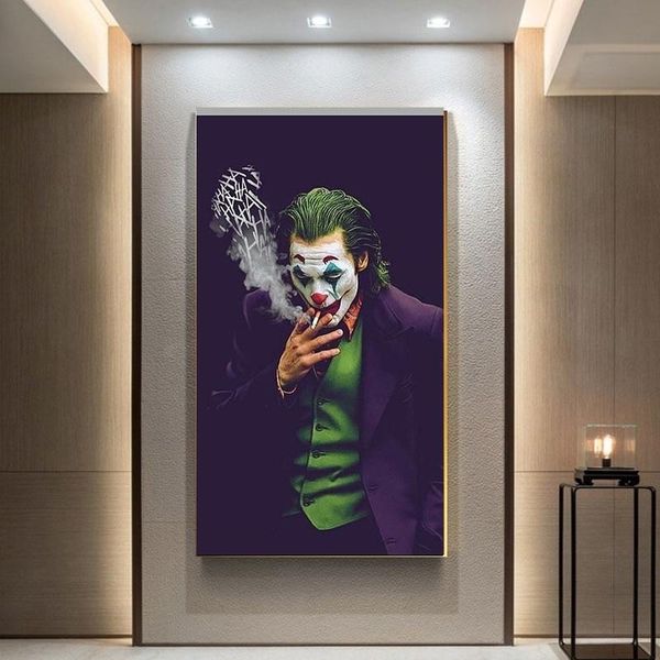 the joker movie poster prints canvas oil painting wall pictures modern abstract wall art murals for living room cuadros decoracion
the joker movie poster prints canvas oil painting wall pictures modern abstract wall art murals for living room cuadros decoracion