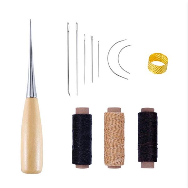 1 set replacement sewing needle awl leather craft sewing accessories stitching awl leatherworking shoe repair tools, Black
1 set replacement sewing needle awl leather craft sewing accessories stitching awl leatherworking shoe repair tools, Black