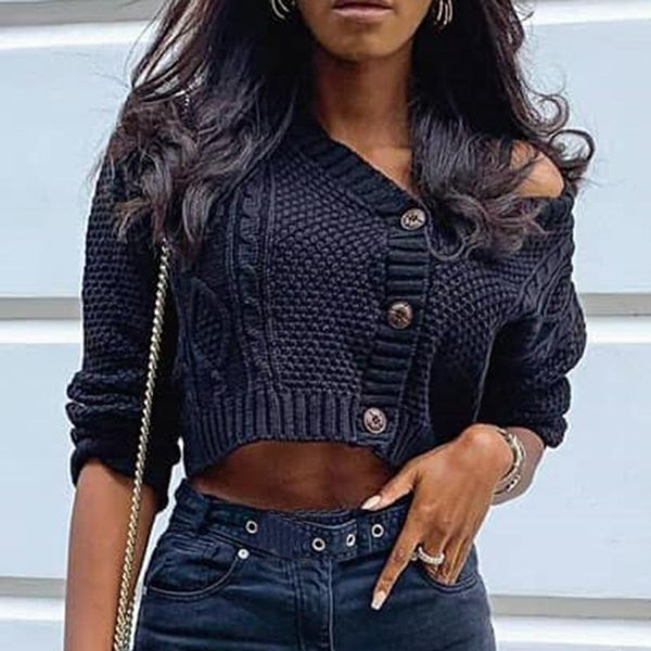 2020 осень женщины вязаные тонкий свитер свободный кардиган sexy crop tops длинным рукавом вскользь тонкий пальто outwear женщины перемычка, Black;red
2020 осень женщины вязаные тонкий свитер свободный кардиган sexy crop tops длинным рукавом вскользь тонкий пальто outwear женщины перемычка, Black;red