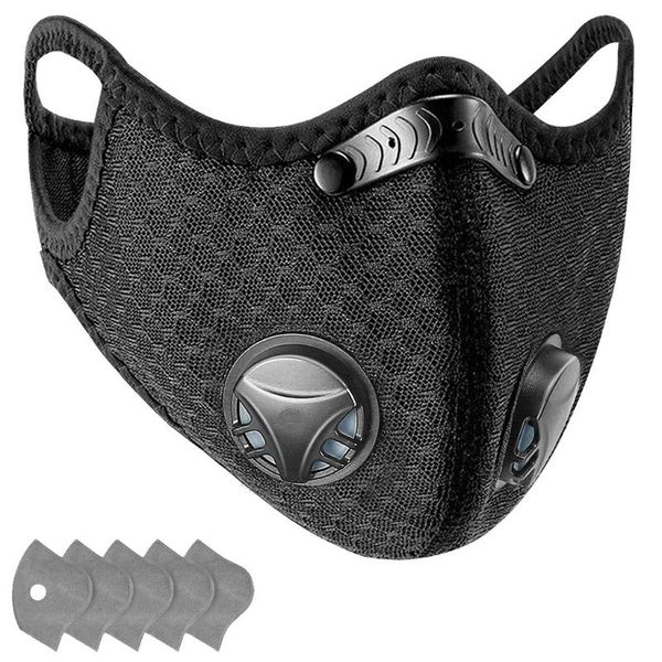 fashion cycling face maks for germ protection with 5pcs filters cotton mouth face maks reusable maskking mascarillas bandana, Black
fashion cycling face maks for germ protection with 5pcs filters cotton mouth face maks reusable maskking mascarillas bandana, Black