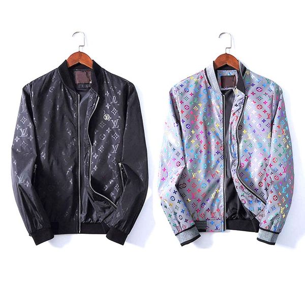 2020 men casual bomber jackets fashion floral print winter outerwear coats designers windbreaker mens streetwear v-neck slim zipper jacket, Black;brown
2020 men casual bomber jackets fashion floral print winter outerwear coats designers windbreaker mens streetwear v-neck slim zipper jacket, Black;brown