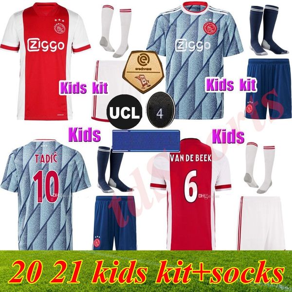 2020 2021 ajax soccer jerseys kids kits 20 21 camisa neres tadic huntelaar de ligt ven de beek youth football shirts, Black
2020 2021 ajax soccer jerseys kids kits 20 21 camisa neres tadic huntelaar de ligt ven de beek youth football shirts, Black