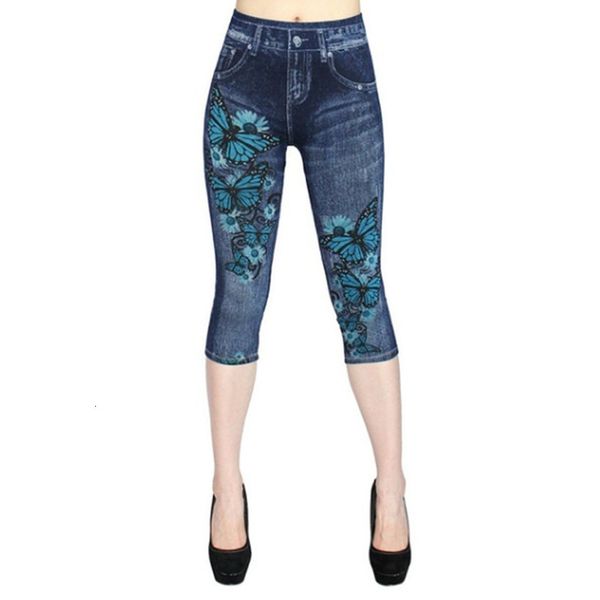 women casual jean like hollow out printed high waist elastic seven cent pants female trousers pants mid calf for women leggings, Black
women casual jean like hollow out printed high waist elastic seven cent pants female trousers pants mid calf for women leggings, Black