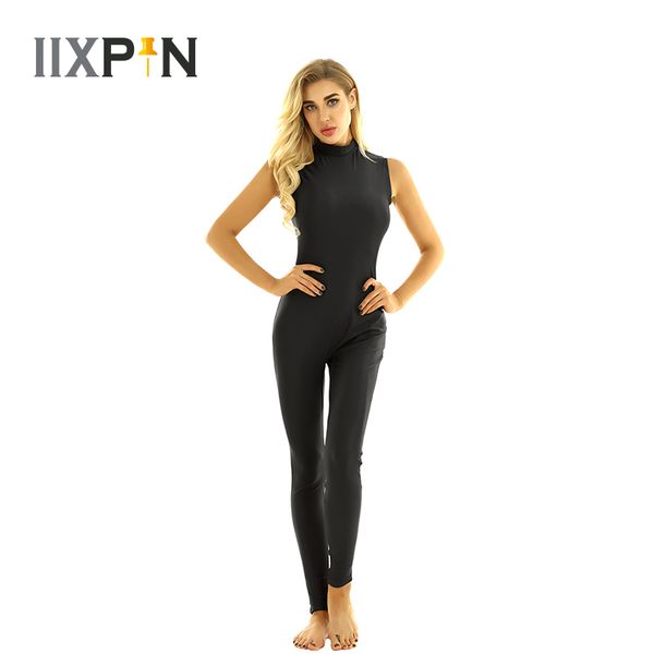 gymnastics leotards for women one-piece high neck sleeveless stretchy unitards bodycon jumpsuits rompers yoga dance costume, Black;red
gymnastics leotards for women one-piece high neck sleeveless stretchy unitards bodycon jumpsuits rompers yoga dance costume, Black;red