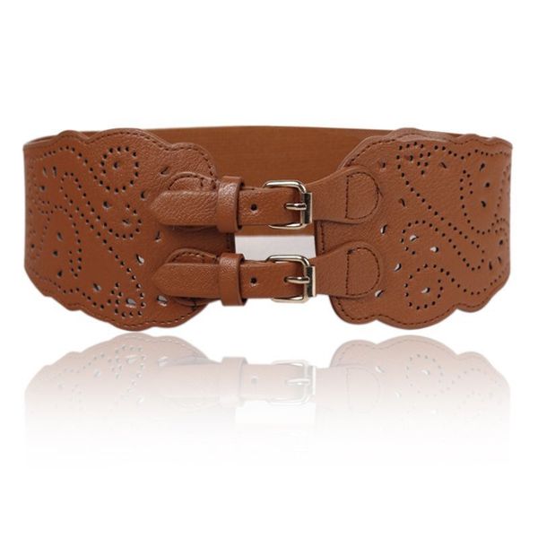 new hollow retro waist tight women wide corset belt cummerbunds ladies dress skirt decoration accessories, Black;brown
new hollow retro waist tight women wide corset belt cummerbunds ladies dress skirt decoration accessories, Black;brown