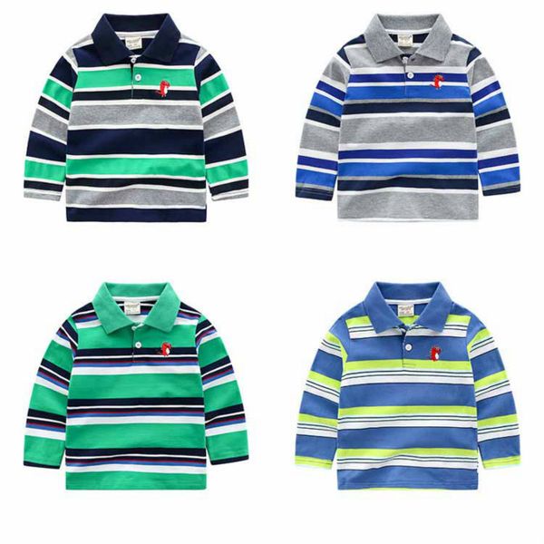 boys designer long sleeved tshirts fashion 2020 new arrival striped polo shirts kids designer clothes boys pullever classic 2020, Blue
boys designer long sleeved tshirts fashion 2020 new arrival striped polo shirts kids designer clothes boys pullever classic 2020, Blue
