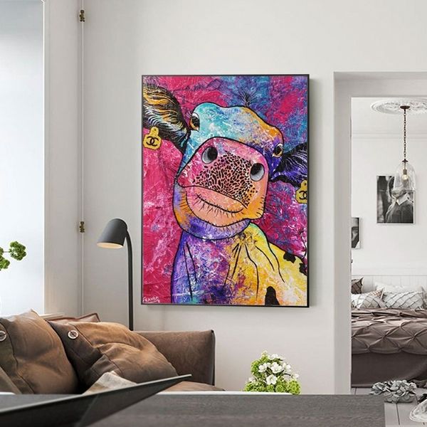 modern abstract wall art animal canvas painting red cows prints wall pictures for kids room living room cuadros home decor
modern abstract wall art animal canvas painting red cows prints wall pictures for kids room living room cuadros home decor