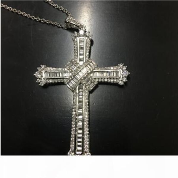 vintage long cross pendant necklace 925 sterling silver 5a zircon cz party wedding cross pendant for women men luxury jewelry
vintage long cross pendant necklace 925 sterling silver 5a zircon cz party wedding cross pendant for women men luxury jewelry