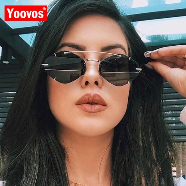 yoovos luxury sunglasses women 2020 vintage brand rimless polygon sunglasses men retro punk feminino, White;black
yoovos luxury sunglasses women 2020 vintage brand rimless polygon sunglasses men retro punk feminino, White;black