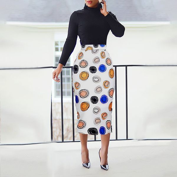 high waist pencil skirts elastic printed bodycon women office lady spring summer african modest elegant retro jupes falads saia, Black
high waist pencil skirts elastic printed bodycon women office lady spring summer african modest elegant retro jupes falads saia, Black