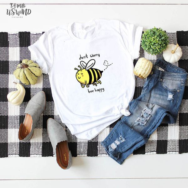 dont worry be happy printed 100% cotton short sleeve women t shirt soft female t shirt women plus size 5xl, White
dont worry be happy printed 100% cotton short sleeve women t shirt soft female t shirt women plus size 5xl, White