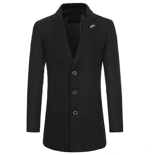 nohrs autumn new men's casual solid color lapel mid-length woolen autumn new men's casual solid color lapel windbreaker wool coat, Tan;black
nohrs autumn new men's casual solid color lapel mid-length woolen autumn new men's casual solid color lapel windbreaker wool coat, Tan;black
