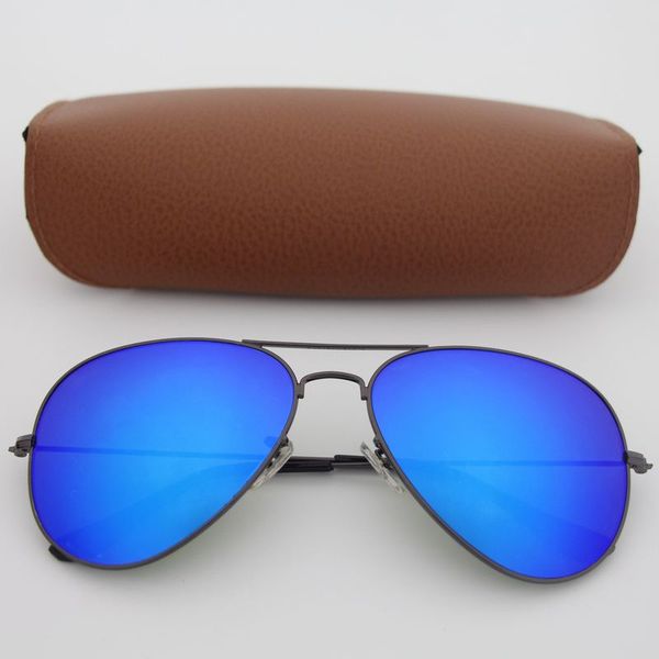 classic pilot sunglasses mens womens sun glasses eyewear grey frame blue mirror 58mm 62mm g15 uv glass lenses, White;black
classic pilot sunglasses mens womens sun glasses eyewear grey frame blue mirror 58mm 62mm g15 uv glass lenses, White;black