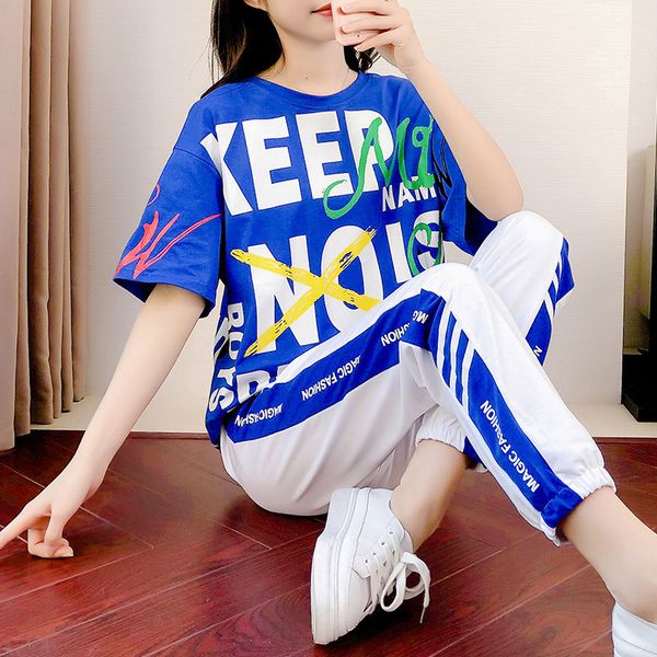 2020 summer new casual suit women's summer dress temperament goddess fashion half sleeve printed foreign style women's wear, Gray
2020 summer new casual suit women's summer dress temperament goddess fashion half sleeve printed foreign style women's wear, Gray