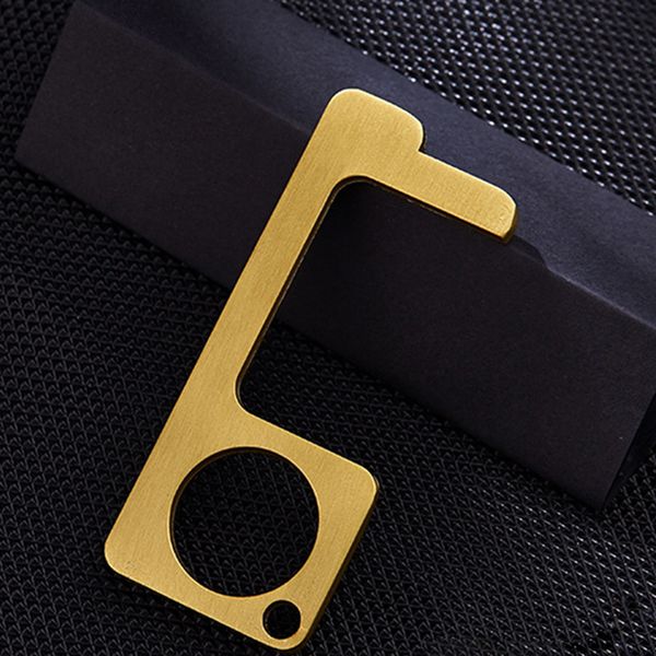elevator button contactless tool safety door handle brass key grip safety protection isolation no-touch anti-bacteria edc opener
elevator button contactless tool safety door handle brass key grip safety protection isolation no-touch anti-bacteria edc opener