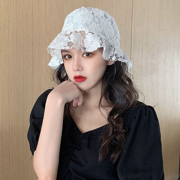 elegant summer hat for women floppy soft ladies lace flower brim hat packable white black sun hat bucket wedding party, Blue;gray
elegant summer hat for women floppy soft ladies lace flower brim hat packable white black sun hat bucket wedding party, Blue;gray