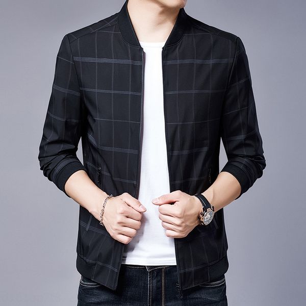 2019 spring and autumn new korean style mid-youth thin men's casual jacket trendy men's jacket, Black;brown
2019 spring and autumn new korean style mid-youth thin men's casual jacket trendy men's jacket, Black;brown