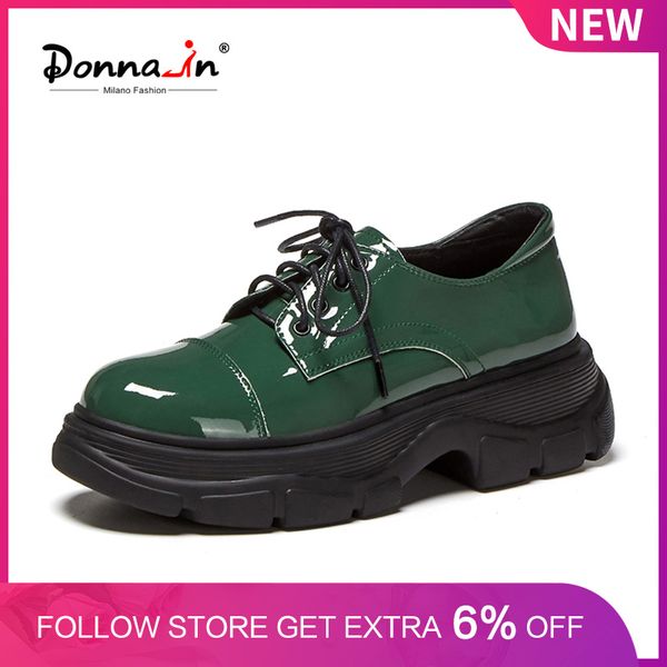 donna-in casual patent leather women flat shoes thick sole platform shoes 2020 autumn cross tied new fashion light female, Black
donna-in casual patent leather women flat shoes thick sole platform shoes 2020 autumn cross tied new fashion light female, Black