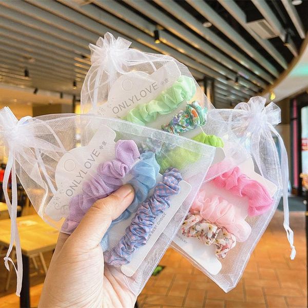 3 pcs new korean simple pleated check floral fabric rubber band hair rope sweet girl children fashion ponytail hair accessories, Slivery;white
3 pcs new korean simple pleated check floral fabric rubber band hair rope sweet girl children fashion ponytail hair accessories, Slivery;white