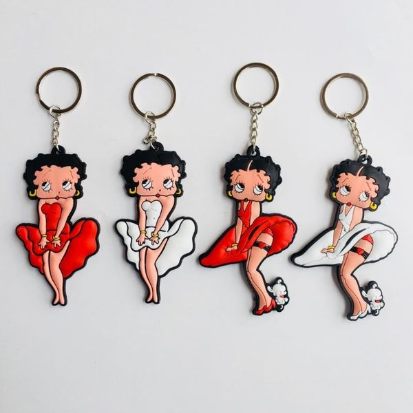 1pcs marilyn monroe star betty anime key chain pvc figure keyring cute toys keychain keyholder birthday gifts new, Silver
1pcs marilyn monroe star betty anime key chain pvc figure keyring cute toys keychain keyholder birthday gifts new, Silver