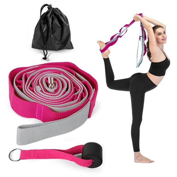 14 loops yoga assistance stretching strap multi-loop strap stretch out for physical therapy workout yoga exercise home gym
14 loops yoga assistance stretching strap multi-loop strap stretch out for physical therapy workout yoga exercise home gym