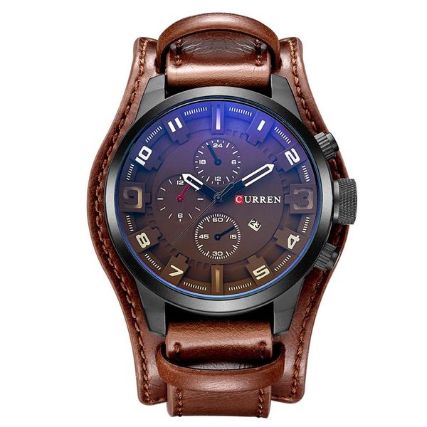 relogio мужские часы мужчина для top brand luxury кожаный ремешок водонепроницаемые спортивные мужчины кварцевые часы военный мужской часы c, Slivery;brown
relogio мужские часы мужчина для top brand luxury кожаный ремешок водонепроницаемые спортивные мужчины кварцевые часы военный мужской часы c, Slivery;brown
