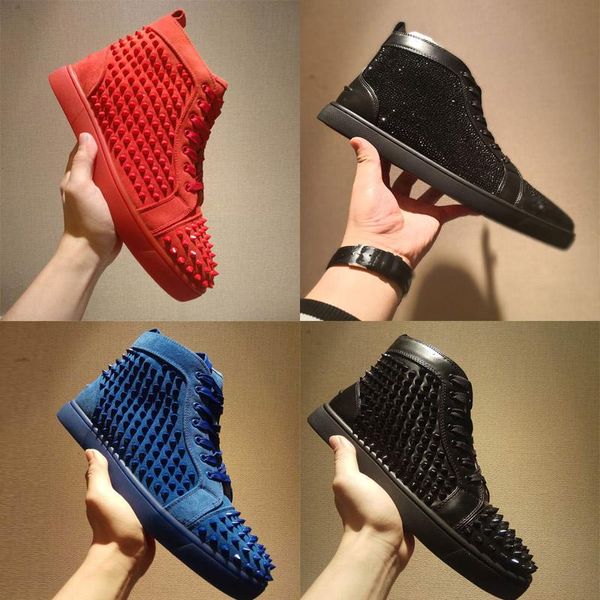 2021 mens designer shoes red bottoms mens shoes women fashion shoes spikes high black white glitter leather suede mens flats casual shoe
2021 mens designer shoes red bottoms mens shoes women fashion shoes spikes high black white glitter leather suede mens flats casual shoe
