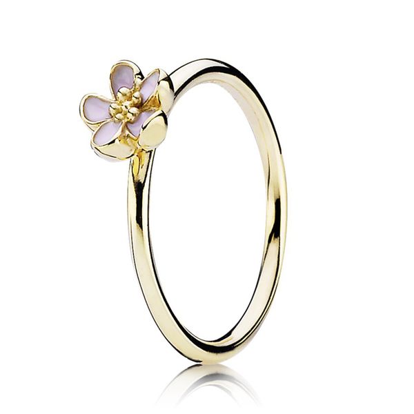 authentic 925 sterling silver pink enamel cherry blossom flower ring luxury designer jewelry women 14k gold plated rings with pandora box
authentic 925 sterling silver pink enamel cherry blossom flower ring luxury designer jewelry women 14k gold plated rings with pandora box