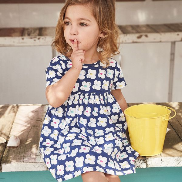 jumping meters baby princess floral girls dresses 100% cotton kids summer birthday dress children's clothing, Red;yellow
jumping meters baby princess floral girls dresses 100% cotton kids summer birthday dress children's clothing, Red;yellow