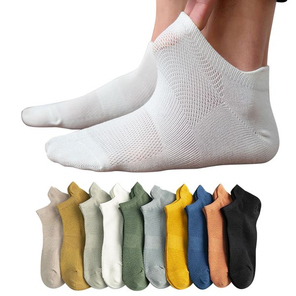 5 pairs breathable men's short ankle socks men solid mesh male colorful classic comfortable soft boat sock sale, Black
5 pairs breathable men's short ankle socks men solid mesh male colorful classic comfortable soft boat sock sale, Black