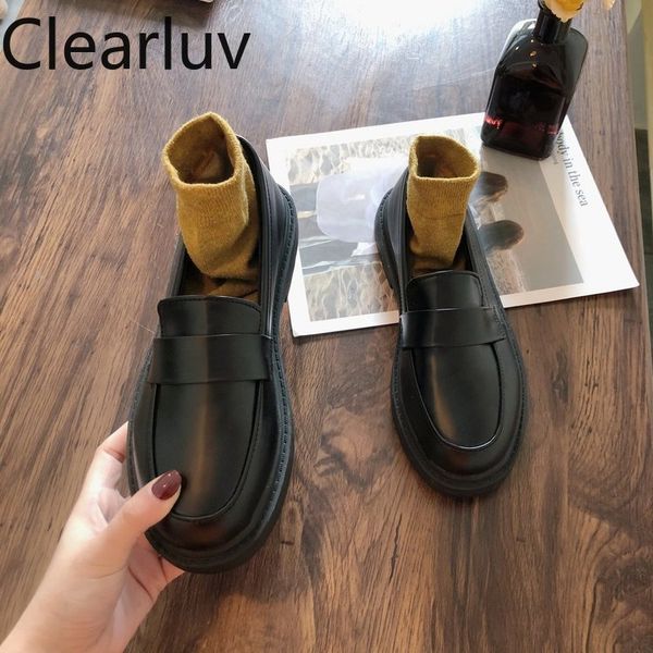 new selling black small leather shoes students british style flat shoes women retro one pedal wild soft bottom girls
new selling black small leather shoes students british style flat shoes women retro one pedal wild soft bottom girls