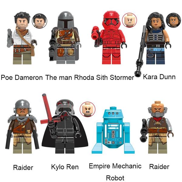 space wars building blocks toy poe dameron sith stormer kara dunn raider kylo ren empire mechanic robot mini action figure
space wars building blocks toy poe dameron sith stormer kara dunn raider kylo ren empire mechanic robot mini action figure