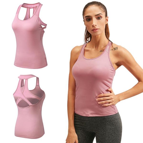 quick dry women yoga vest sleeveless hollow out jogging running sports clothes high elastic breathable fitness tank top, White;black
quick dry women yoga vest sleeveless hollow out jogging running sports clothes high elastic breathable fitness tank top, White;black