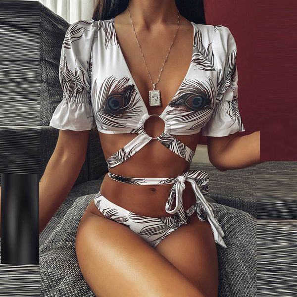 summer sexy женщин one piece printed v образным вырезом с коротким рукавом monokini бинты купальный костюм push up проложенный бикини купаль, White;black
summer sexy женщин one piece printed v образным вырезом с коротким рукавом monokini бинты купальный костюм push up проложенный бикини купаль, White;black