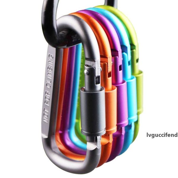 8cm aluminum carabiner d-ring key chain clip camping keyring snap hook outdoor travel kit factory wholesale lx1705
8cm aluminum carabiner d-ring key chain clip camping keyring snap hook outdoor travel kit factory wholesale lx1705