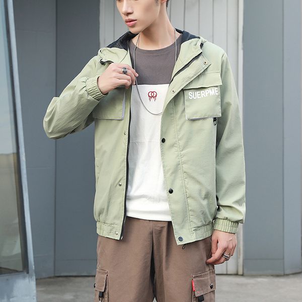 zuzk new mentooling style muli pocket jacket men's big size american style thin men hooded jacket, Black;brown
zuzk new mentooling style muli pocket jacket men's big size american style thin men hooded jacket, Black;brown