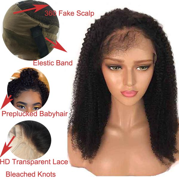 kinky curly human hair wig hd transparent 360 lace frontal wig preplucked remy fake scalp invisible undetectable lace front, Black
kinky curly human hair wig hd transparent 360 lace frontal wig preplucked remy fake scalp invisible undetectable lace front, Black
