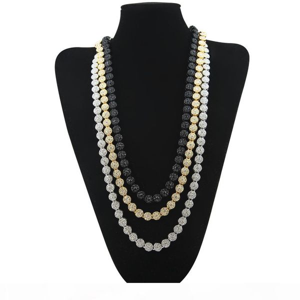 3 color men's round single row necklace hip-hop gold plated full bling rhinestons crystal hiphop necklace link chain jewel, Silver
3 color men's round single row necklace hip-hop gold plated full bling rhinestons crystal hiphop necklace link chain jewel, Silver