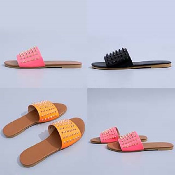 summer 2020 dener strappy ig-eeled slippers#396#705, Black