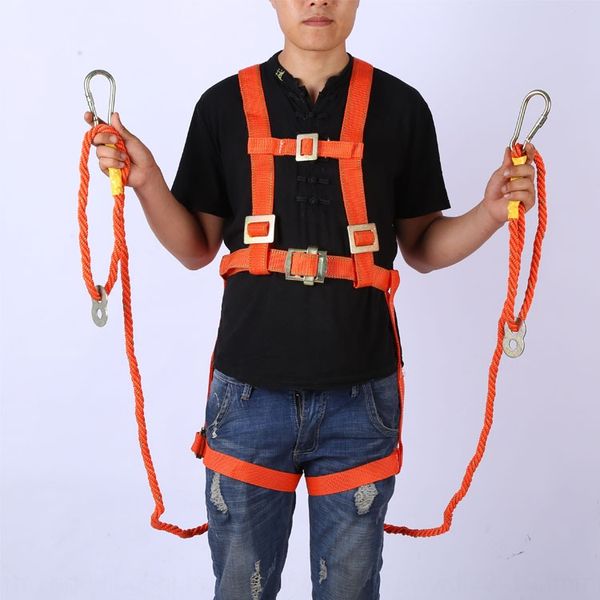 national standard high-altitude double rope hook belt five-point anti-fall safety belt safety rope
national standard high-altitude double rope hook belt five-point anti-fall safety belt safety rope