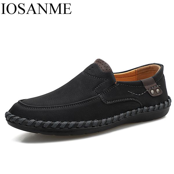 men's handmade casual leather loafers shoes men'strend comfortable business shoes flats soft driving moccasins homme, Black
men's handmade casual leather loafers shoes men'strend comfortable business shoes flats soft driving moccasins homme, Black