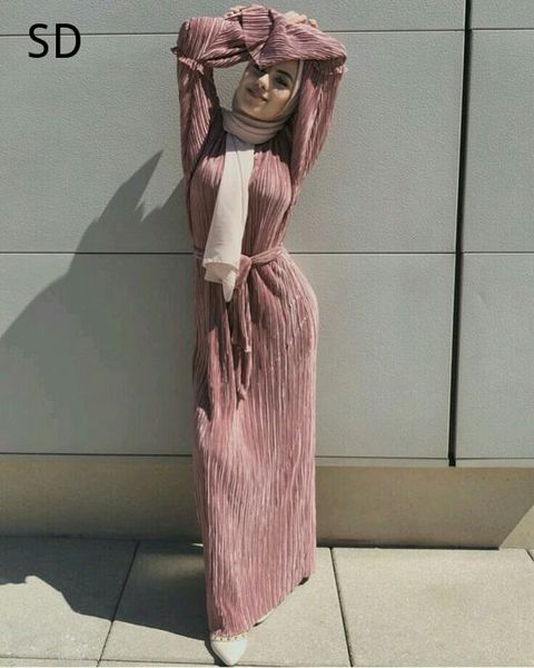 muslim abayas pleated robes dress musulmane dubai speaker sleeve muslim abaya kebaya, Red
muslim abayas pleated robes dress musulmane dubai speaker sleeve muslim abaya kebaya, Red