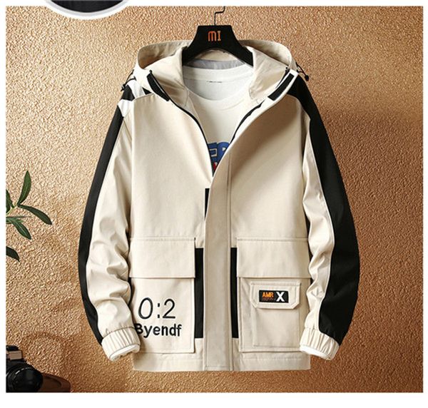 mens letters jackets spring and autumn zipper hooded outerwear with pocket long sleeve hip hop mens clothes, Black;brown
mens letters jackets spring and autumn zipper hooded outerwear with pocket long sleeve hip hop mens clothes, Black;brown