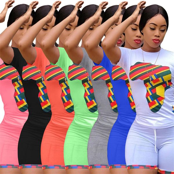 women casual sweatsuit print two piece set short sleeve t-shirt+mini shorts sports outfits summer clothing running suit plus size 3198, White
women casual sweatsuit print two piece set short sleeve t-shirt+mini shorts sports outfits summer clothing running suit plus size 3198, White