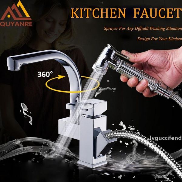 quyanre torneira cozinha polished chrome pull out brass double spouts 360 degree&pull out kitchen faucet.kitchen tap sink mixer t200424
quyanre torneira cozinha polished chrome pull out brass double spouts 360 degree&pull out kitchen faucet.kitchen tap sink mixer t200424