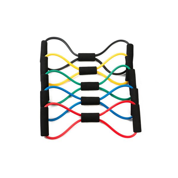 resistance bands 8 word chest expander yoga gum fitness rope workout muscle rubber elastic for sports exercise gym
resistance bands 8 word chest expander yoga gum fitness rope workout muscle rubber elastic for sports exercise gym